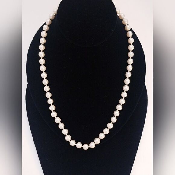 Vintage 14k pearl necklace
